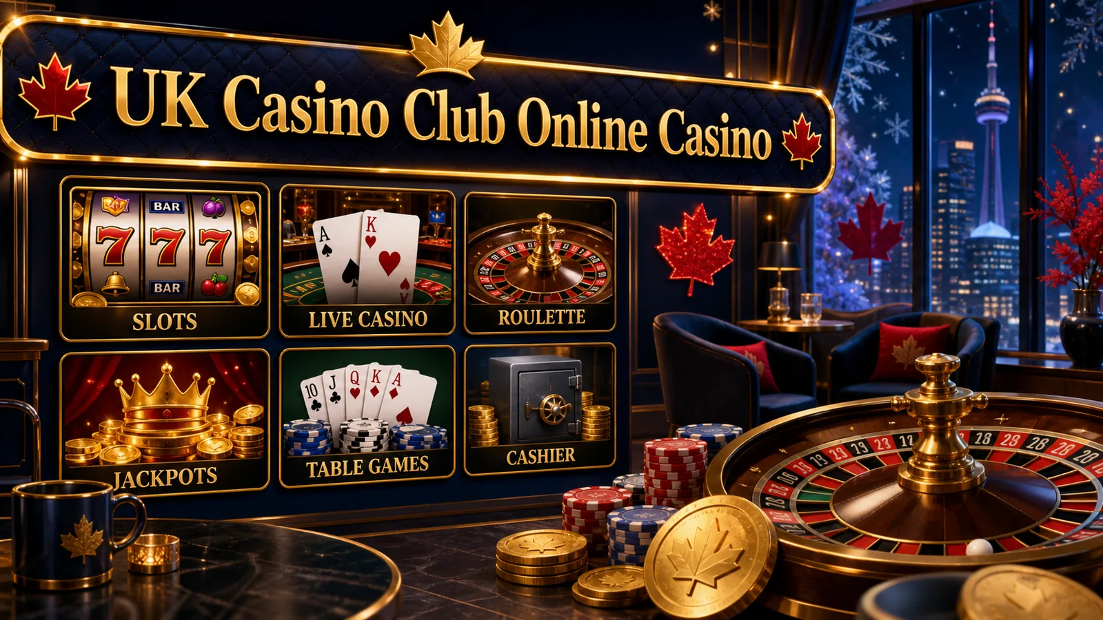 UK Casino Club Online Casino content banner